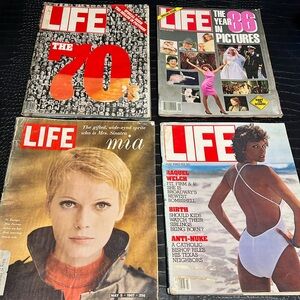 Life Magazine vintage 4 pcs